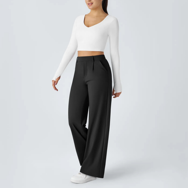 Sarah - Straight Work Pants